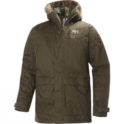 Parka Helly Hansen Coastline Hombre - Verde Oliva - Chile DAU379058